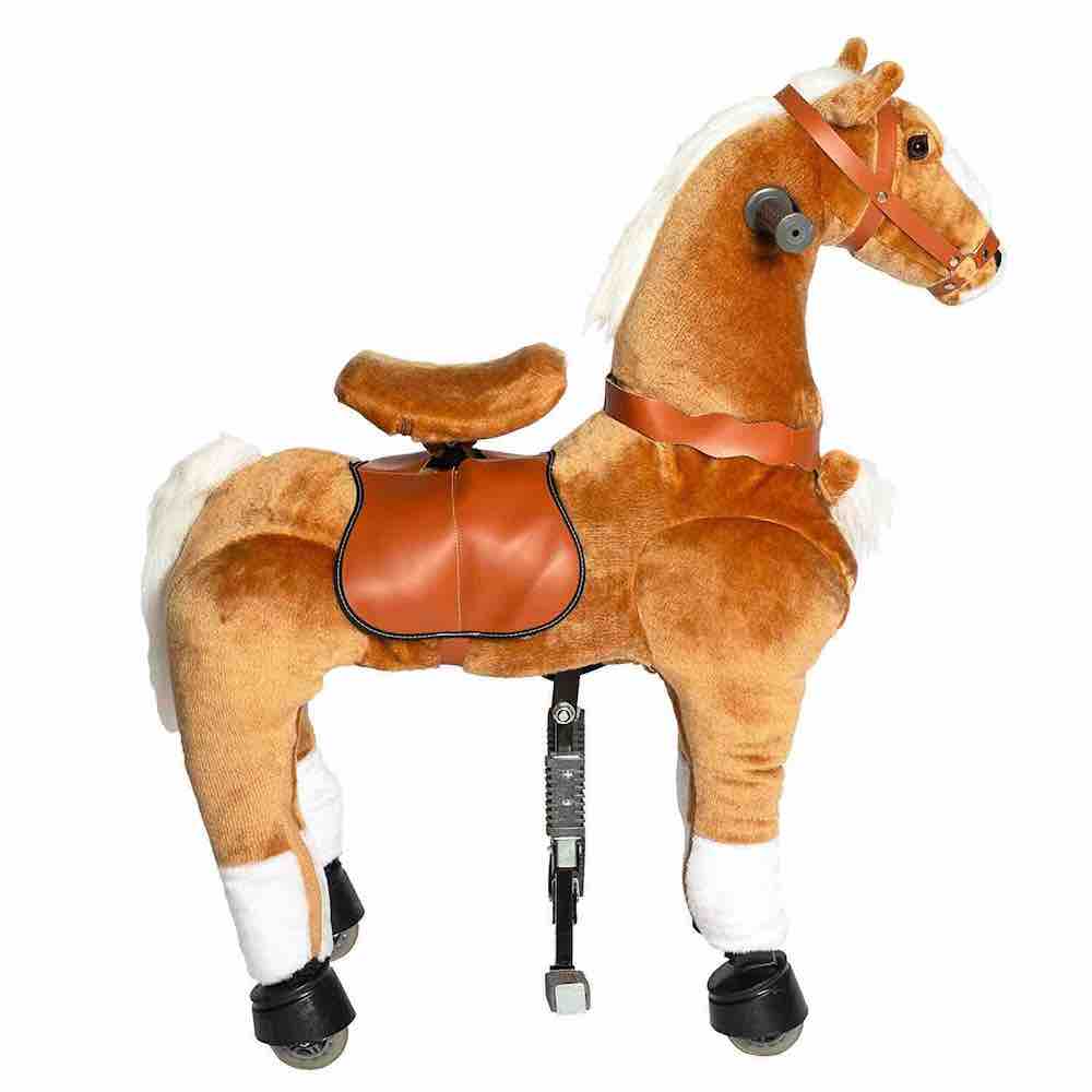 Spielzeug-Pferd zum Reiten für Kinder in braun Galoppo® 