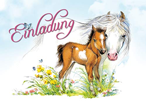 Geburtstagseinladungen zum ausdrucken kostenlos pferde