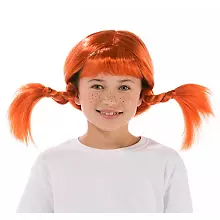 Pippi Langstrumpf Perücke für Kinder