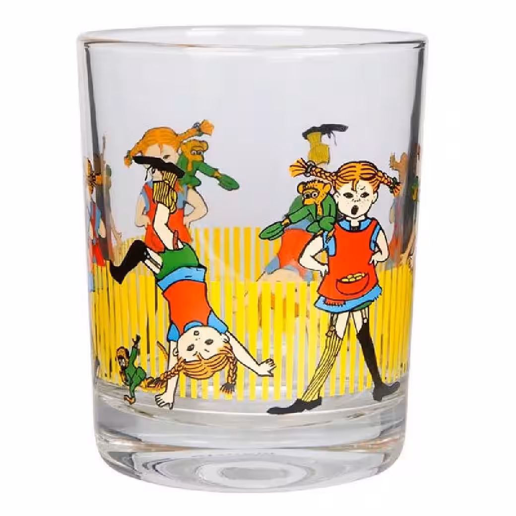 Pippi Langstrumpf Glas