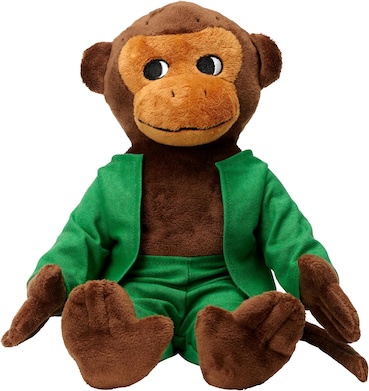 Pippi Langstrumpf Affe Kuscheltier