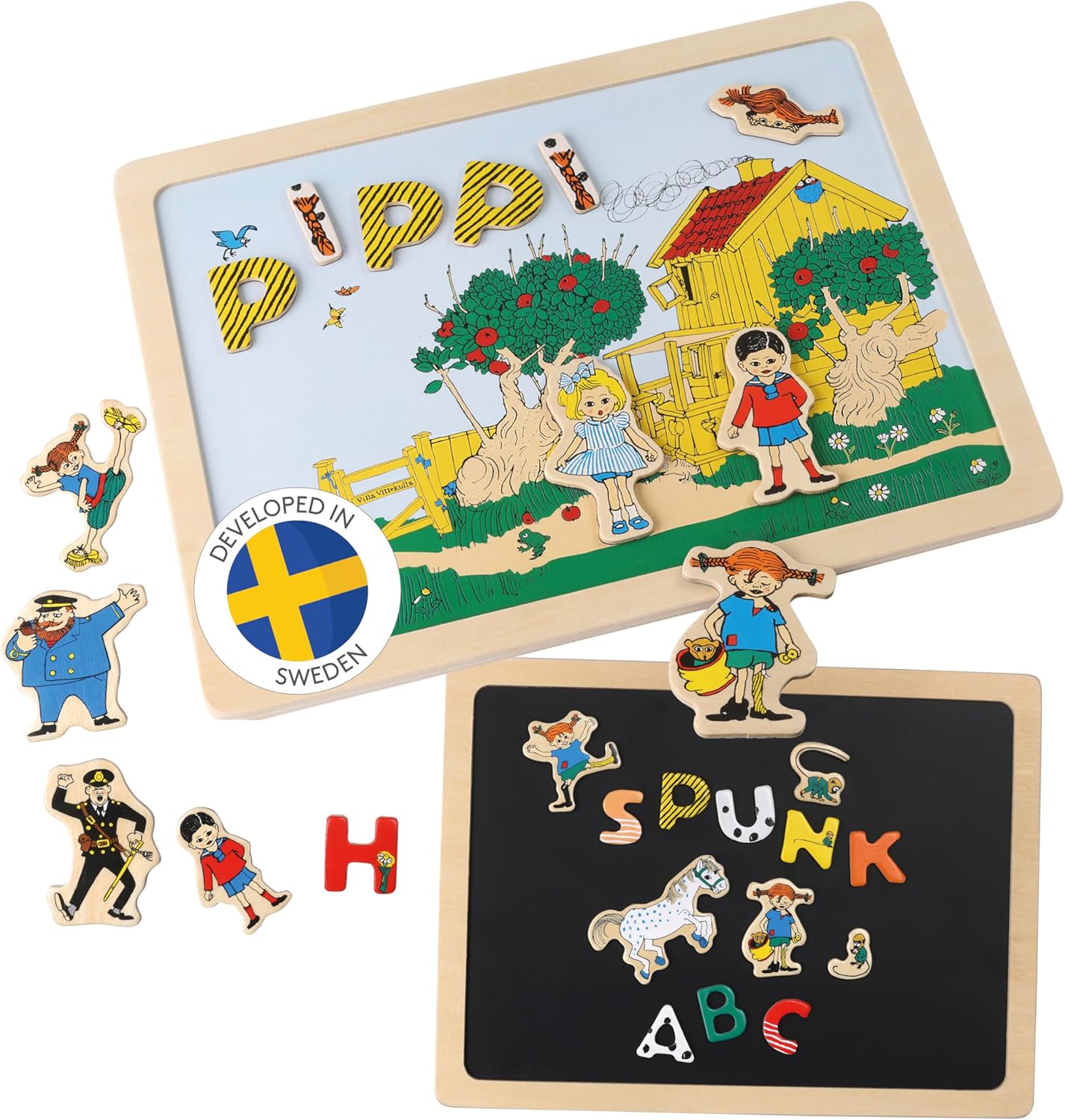 Pippi Langstrumpf Magnettafel