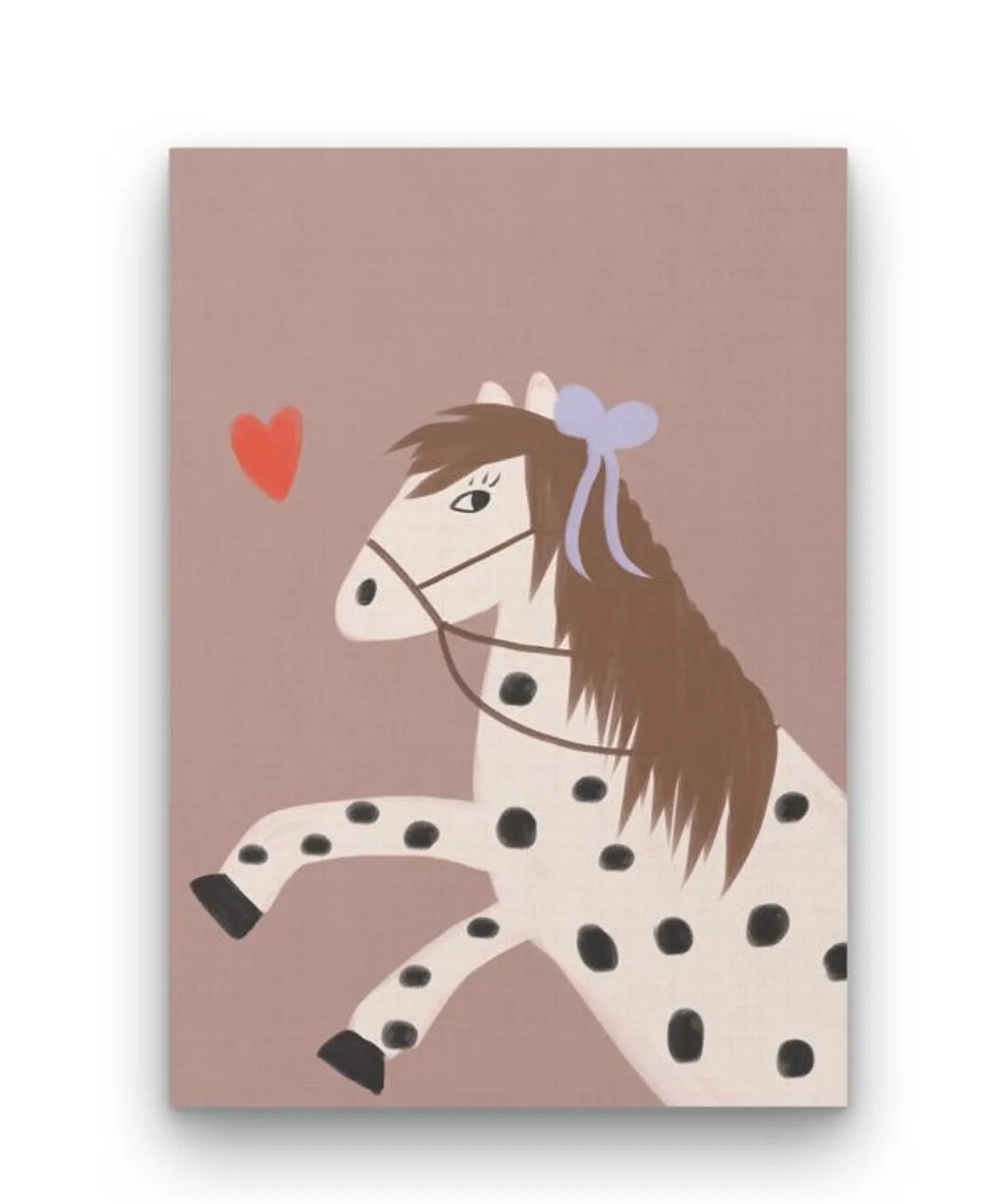 Pferd mit Punkten Poster