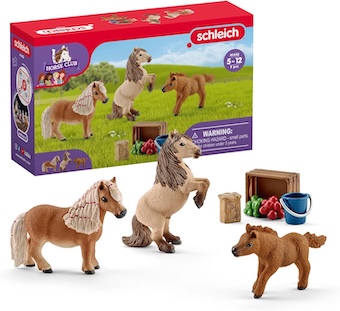 Schleich Mini Shetty Familie